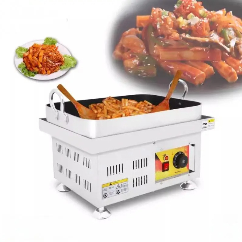 Tteokbokki Rice Cake - Commercial Spicy Tteokbokki Maker, Korean‑Style Hot