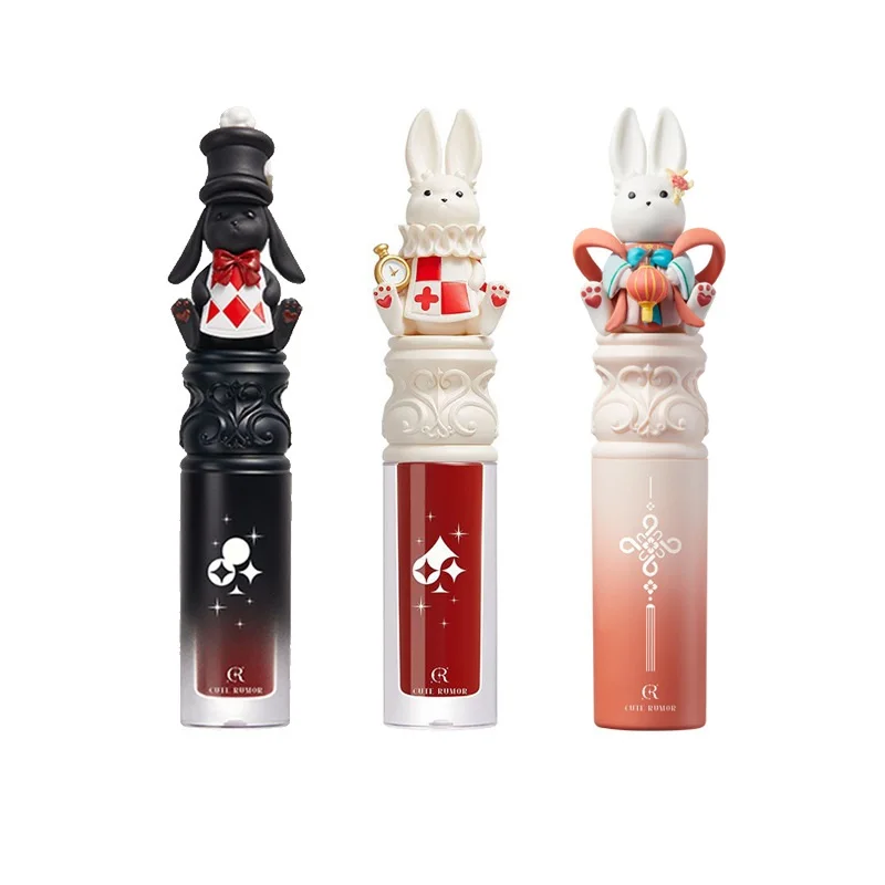 Lip Tint Korean - Cute Rumor Lipstick Moisturizing Glitter Lip