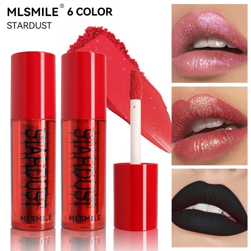 Gothic Matte Shimmer Lipstick  - Lip Tint Korean 评论和价格