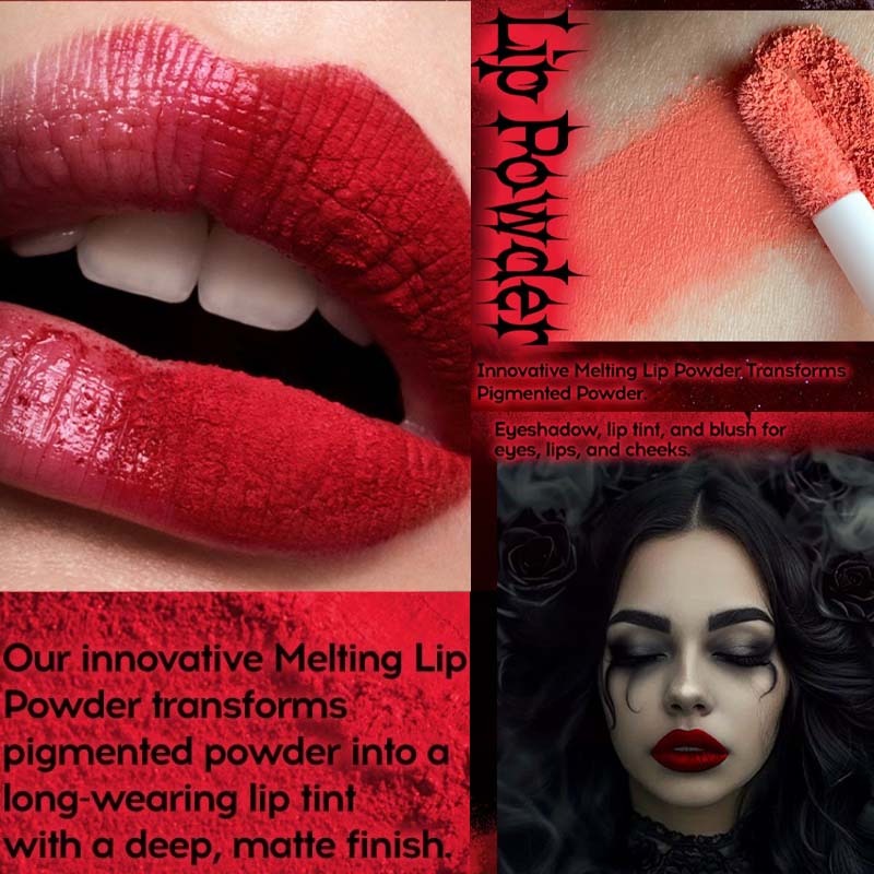 Gothic Matte Shimmer Lipstick  - Lip Tint Korean 评论和价格