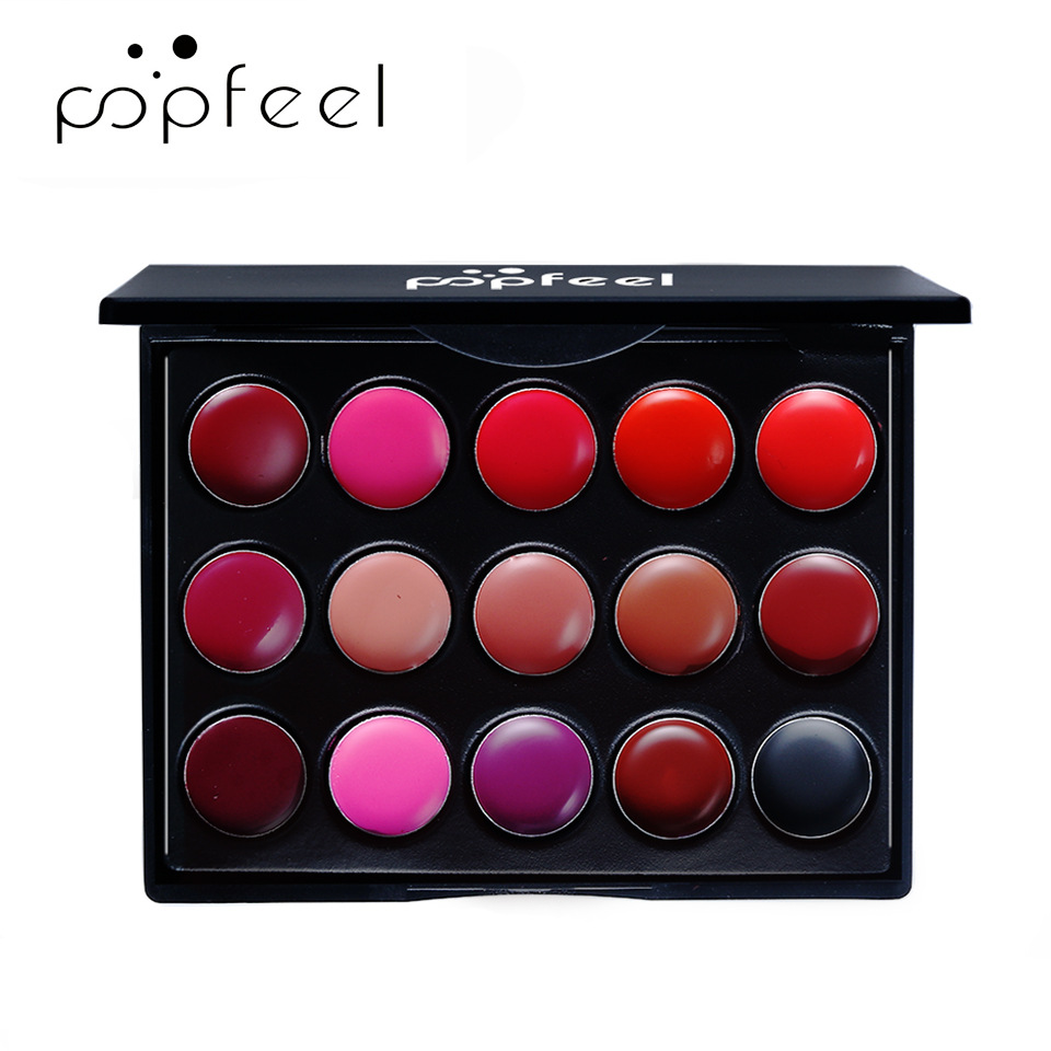 POPFEEL15 Colors Lipstick Pale - Lip Tint Korean 评论和价格