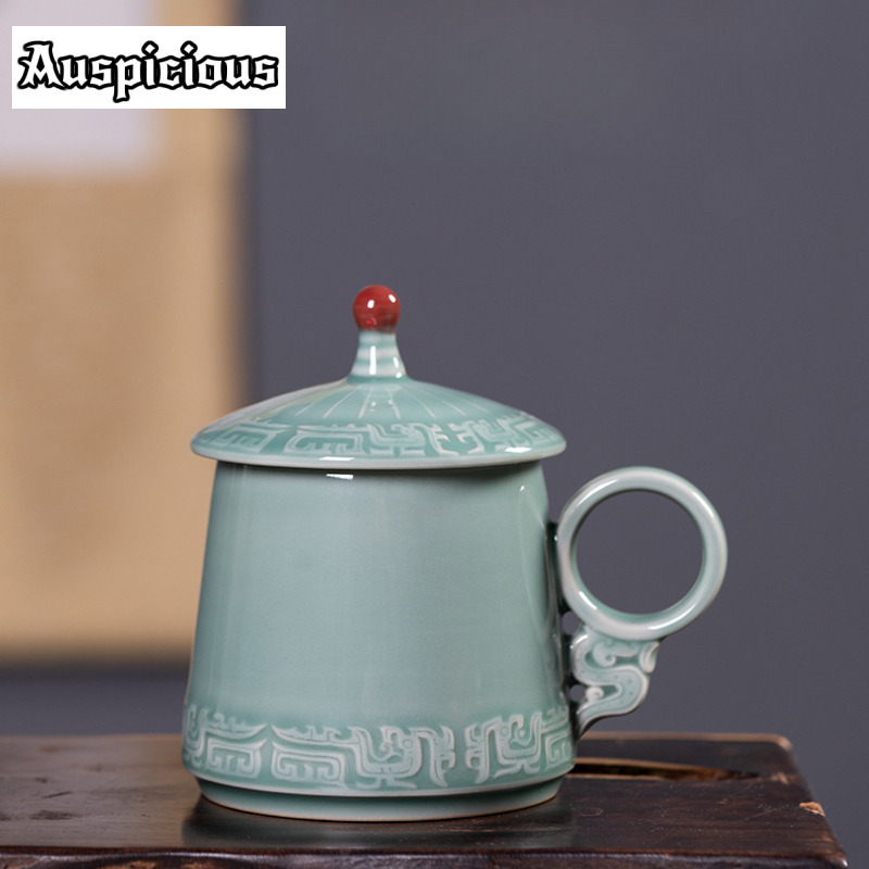 395ml Longquan Celadon Bronze  - Celadon Ceramic Cup 评论和价格