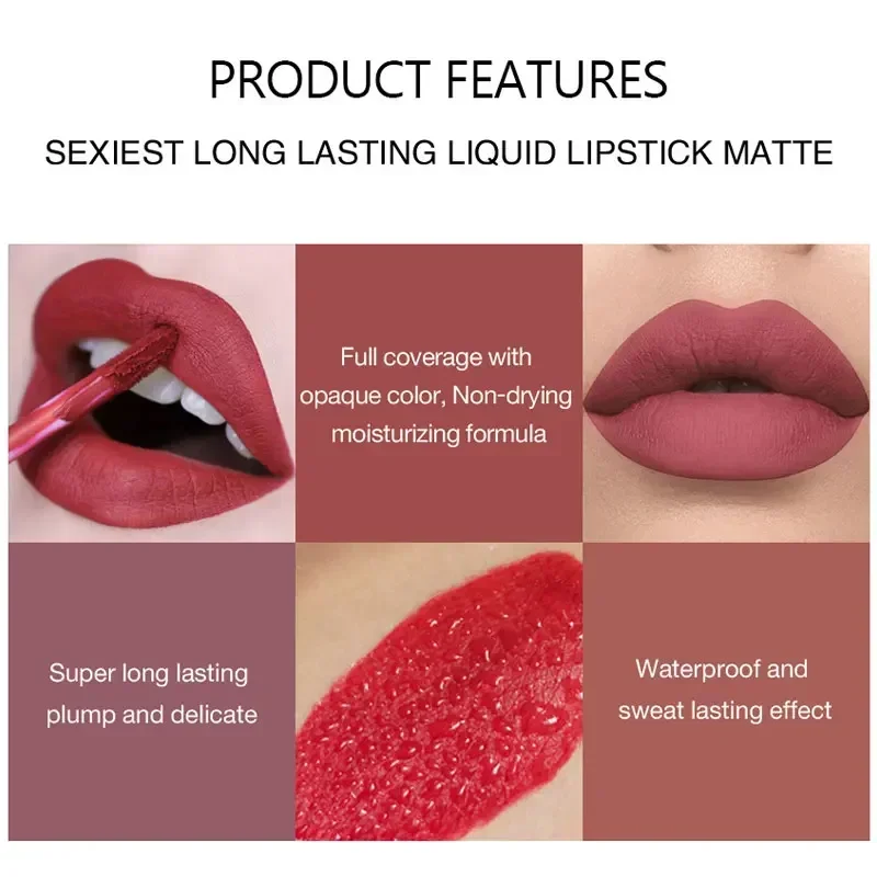 HANDAIYAN 6 PCS Lipstick Set M - Lip Tint Korean 评论和价格