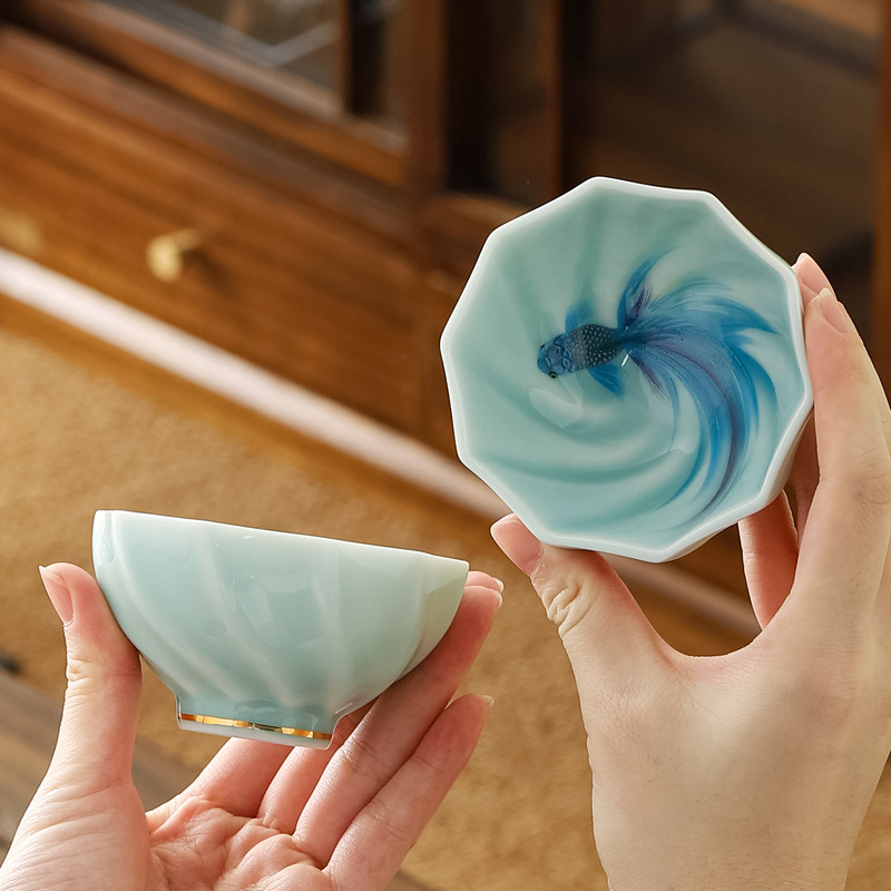 Creative Longquan Celadon Spec - Celadon Ceramic Cup 评论和价格