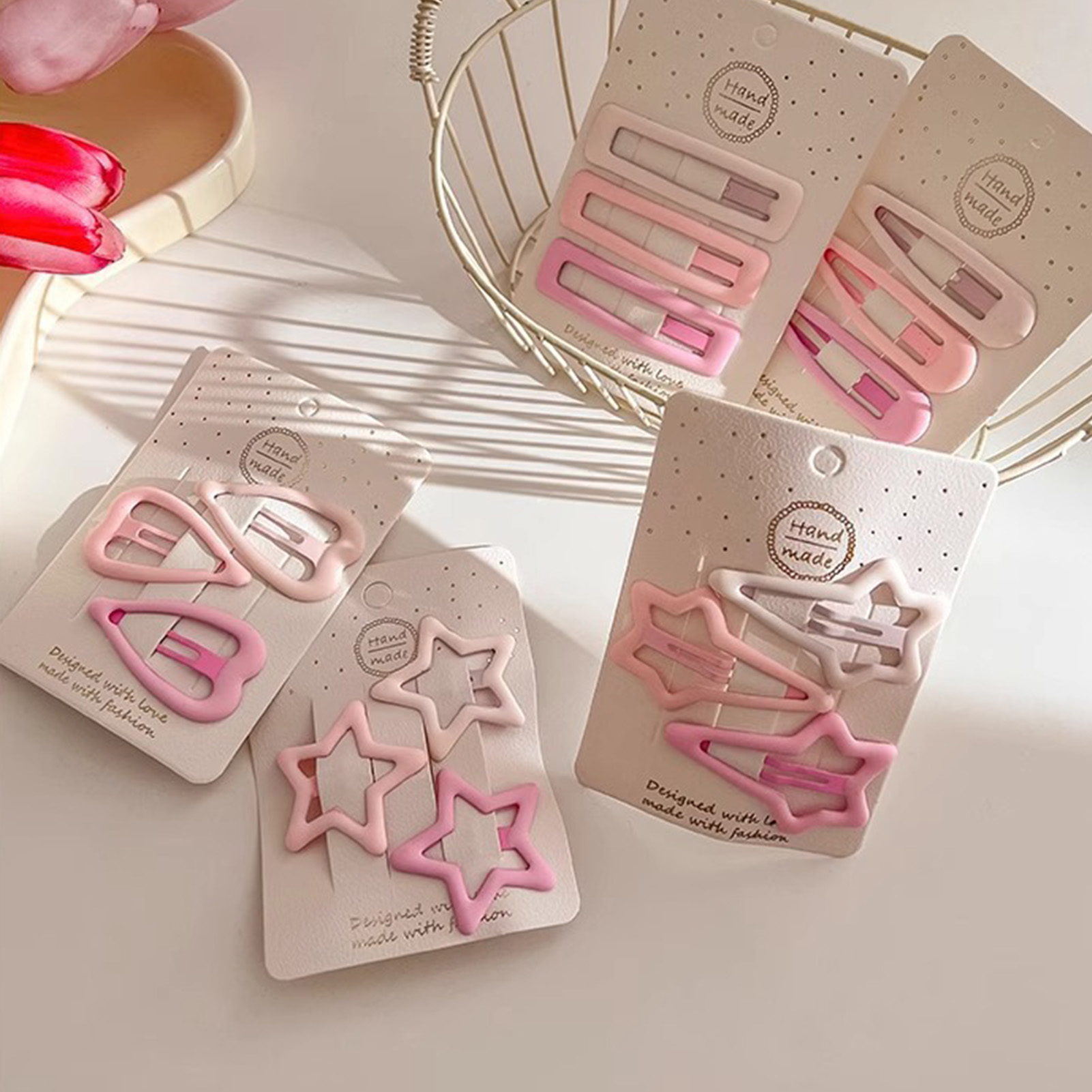 3PCS Sweet Style Headwear Pins - Korean Lifestyle & Kids Boutique 评论和价格