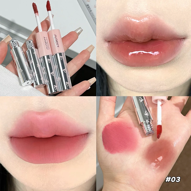 QIBEST Double Head Matte Velve - Lip Tint Korean 评论和价格
