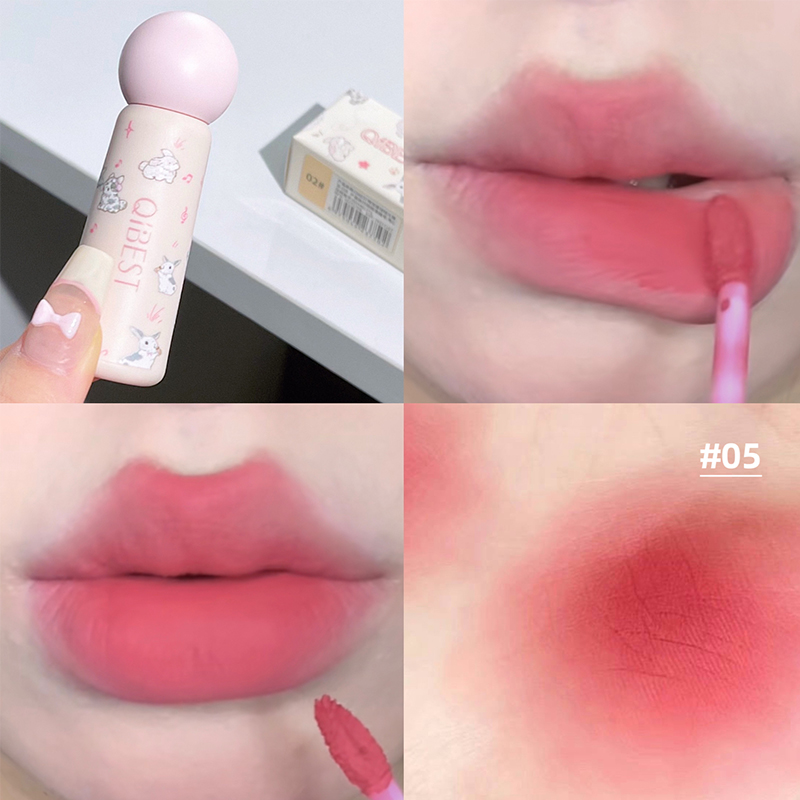 QIBEST Cute Velvet Matte Lip M - Lip Tint Korean 评论和价格