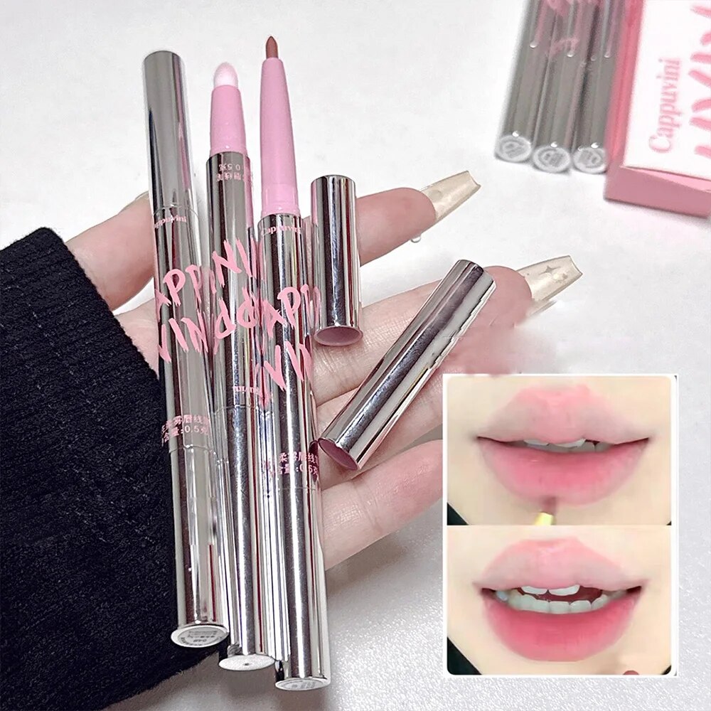Nude Lip Liner with Lip Brush  - Lip Tint Korean 评论和价格