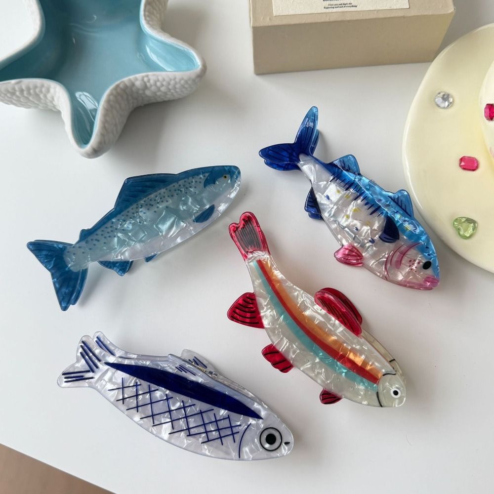 Cute Hairpin Ocean Animal Hair - Korean Lifestyle & Kids Boutique 评论和价格